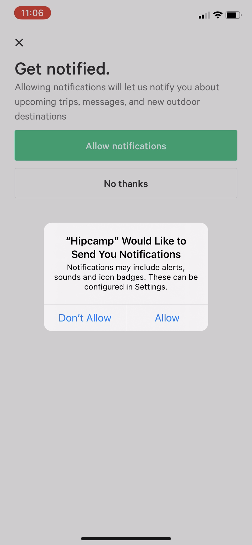 Hipcamp screenshot 4