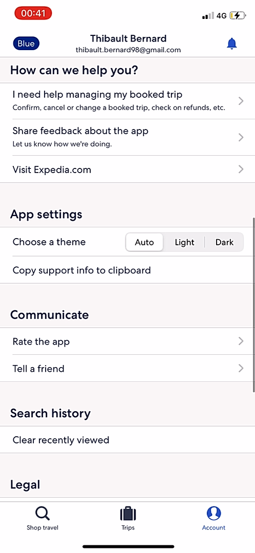 Expedia screenshot 9