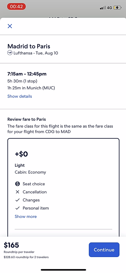 Expedia - Buying something - Screen 16