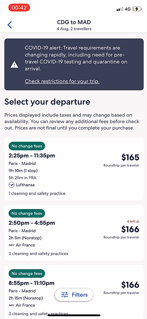 Expedia screenshot 22