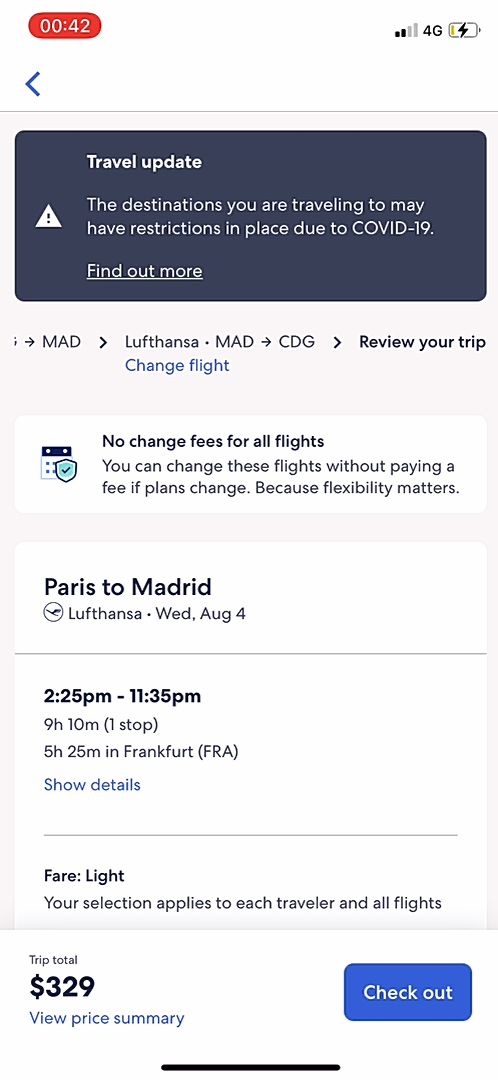 Expedia - Buying something - Screen 17