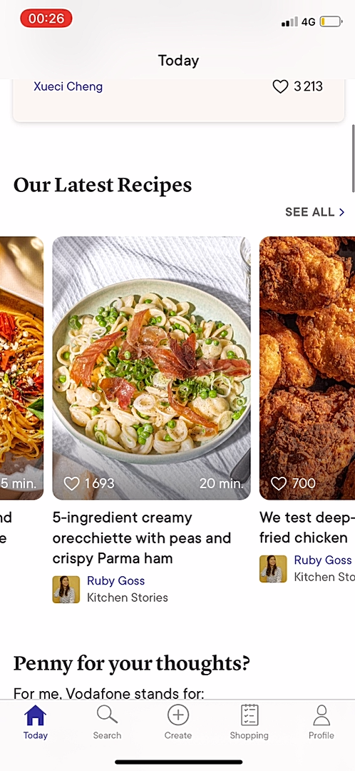 Kitchen Stories - Reading - Screen 1