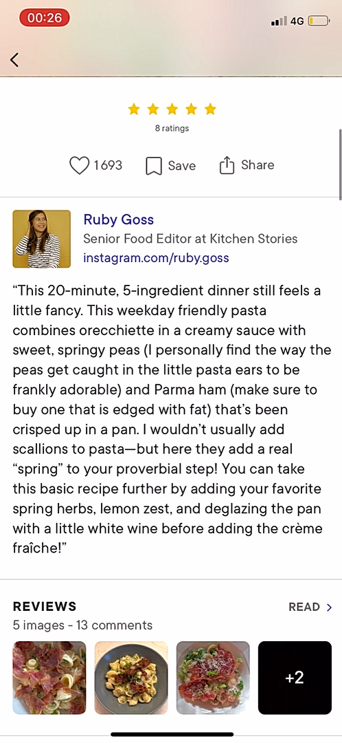 Kitchen Stories - Reading - Screen 3