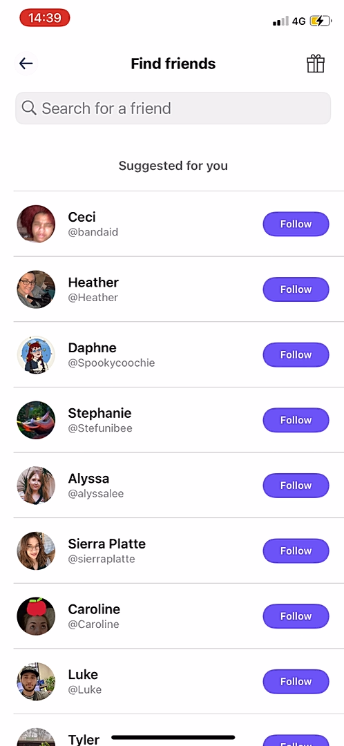 Greg - Invite a friend - Screen 2