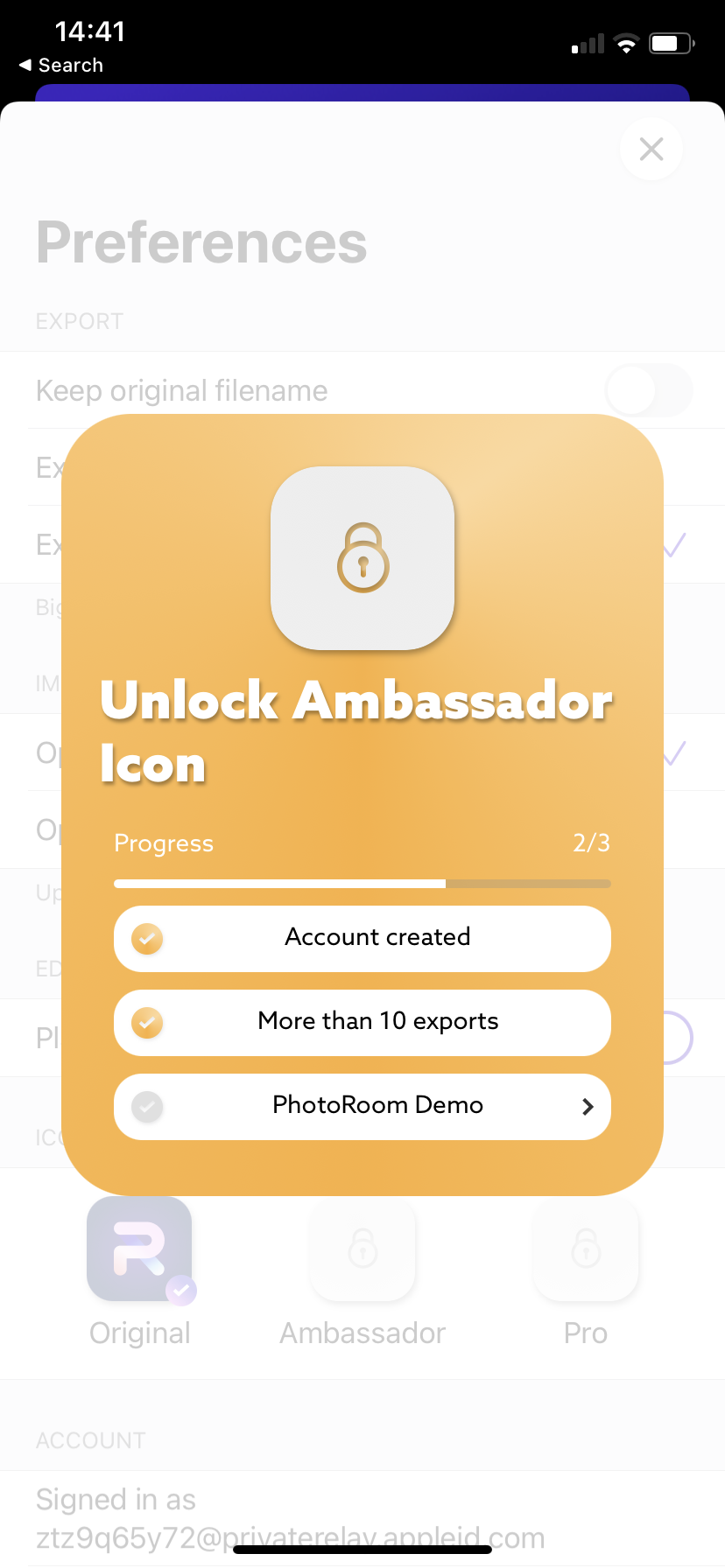 Photoroom screenshot 2