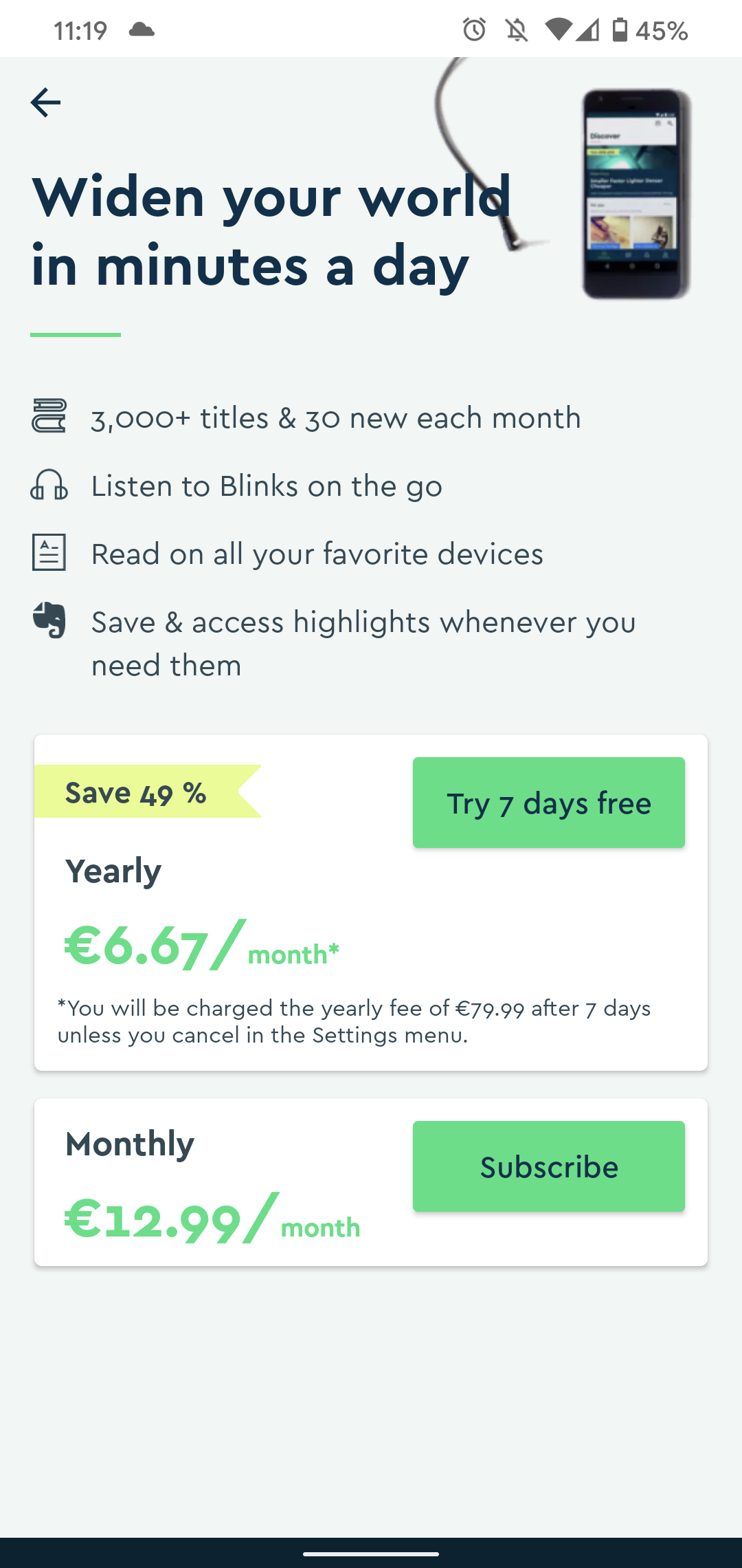 Blinkist screenshot 3