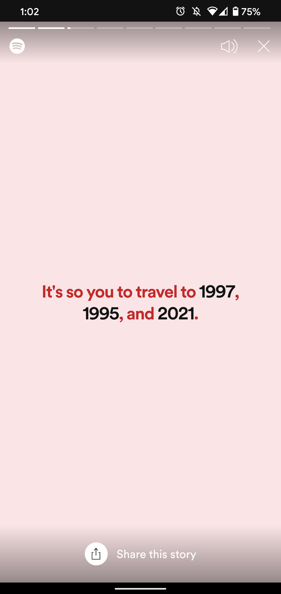 Spotify screenshot 3