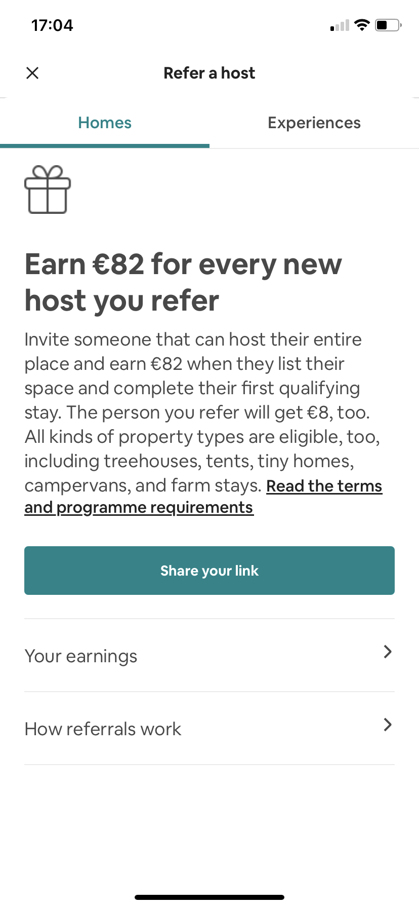 Airbnb screenshot 2