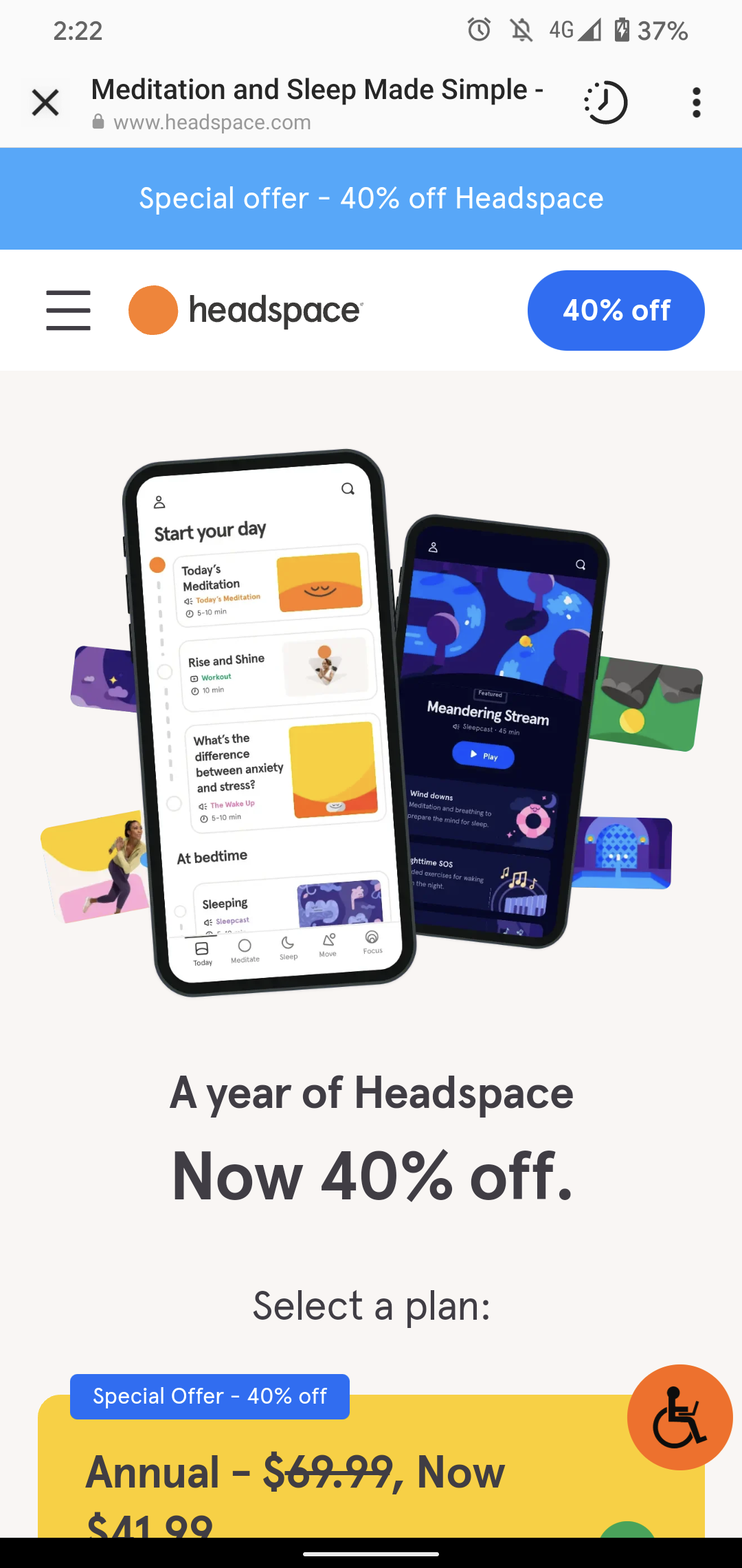 Headspace screenshot 2