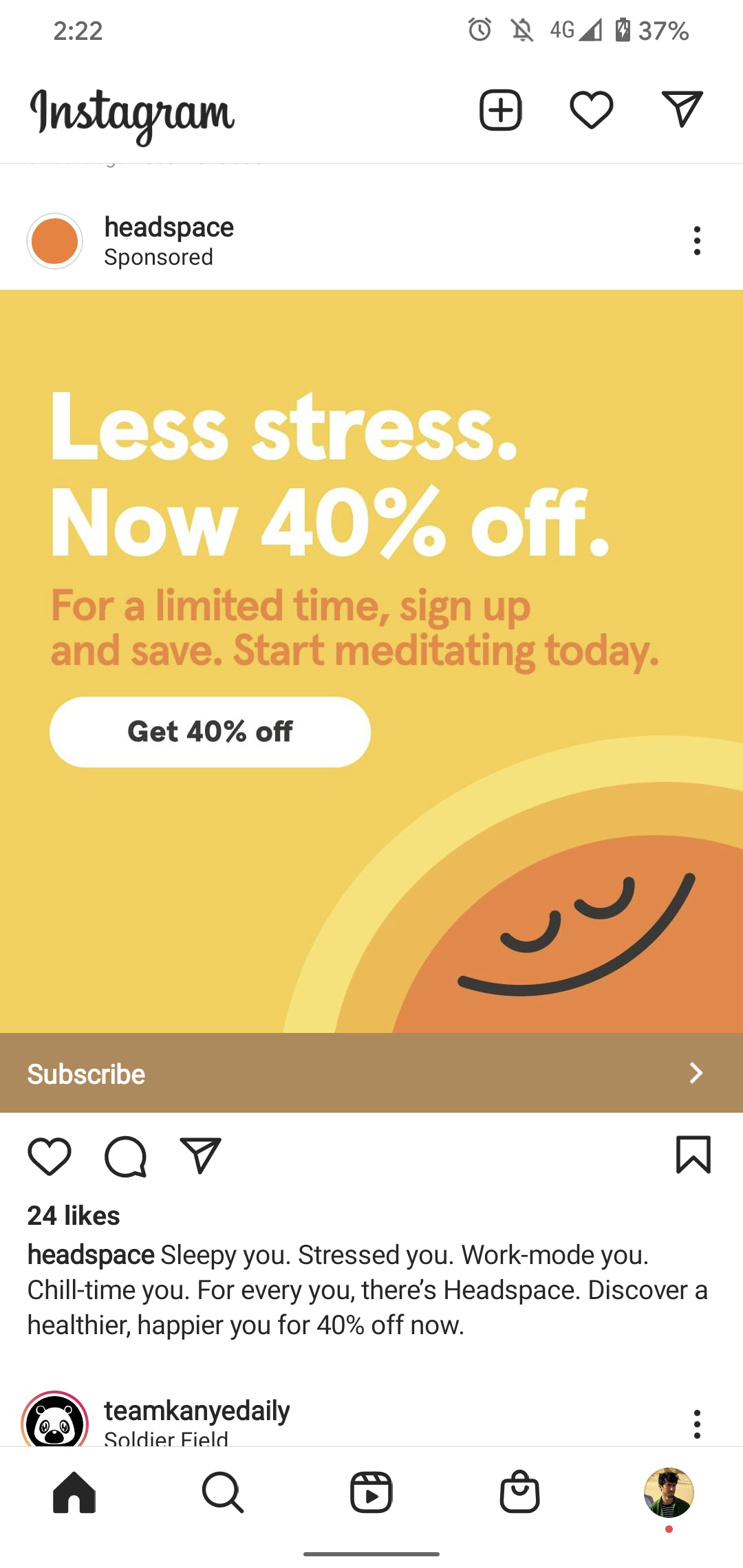 Headspace screenshot 1