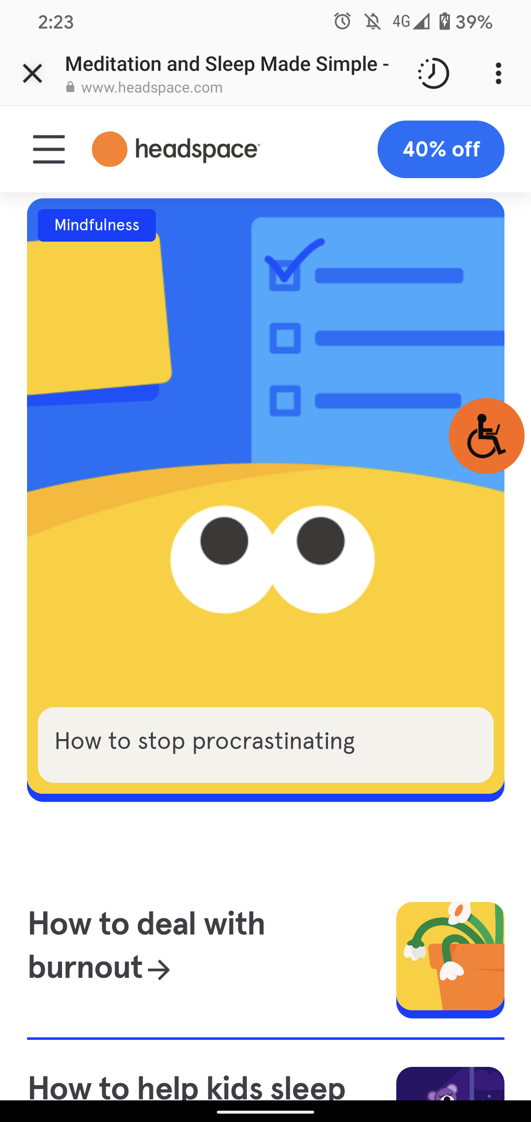 Headspace screenshot 7