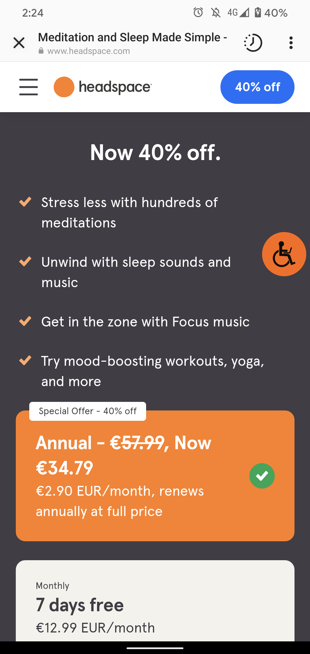 Headspace screenshot 14