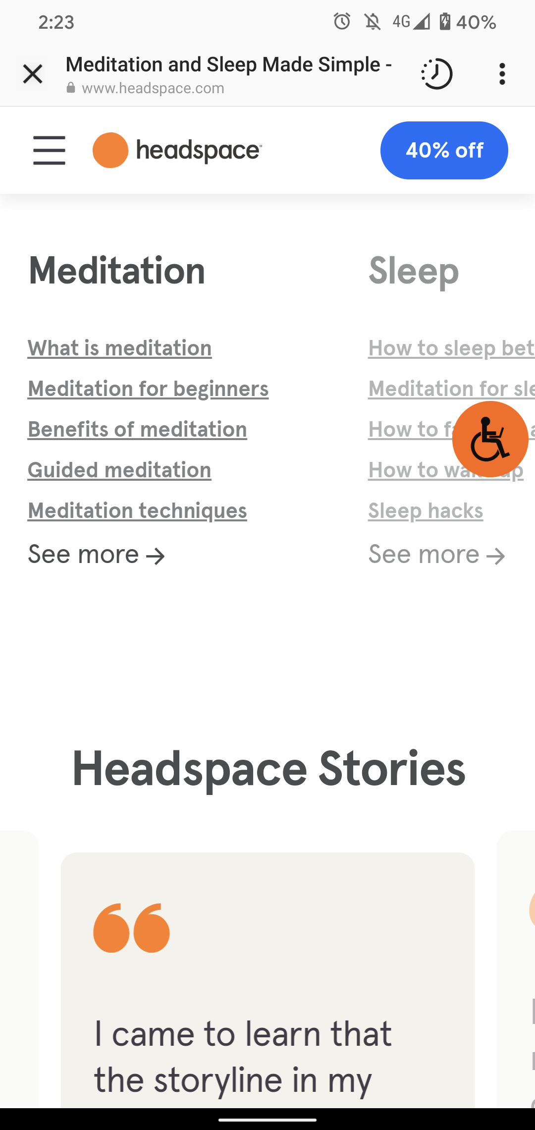 Headspace screenshot 10