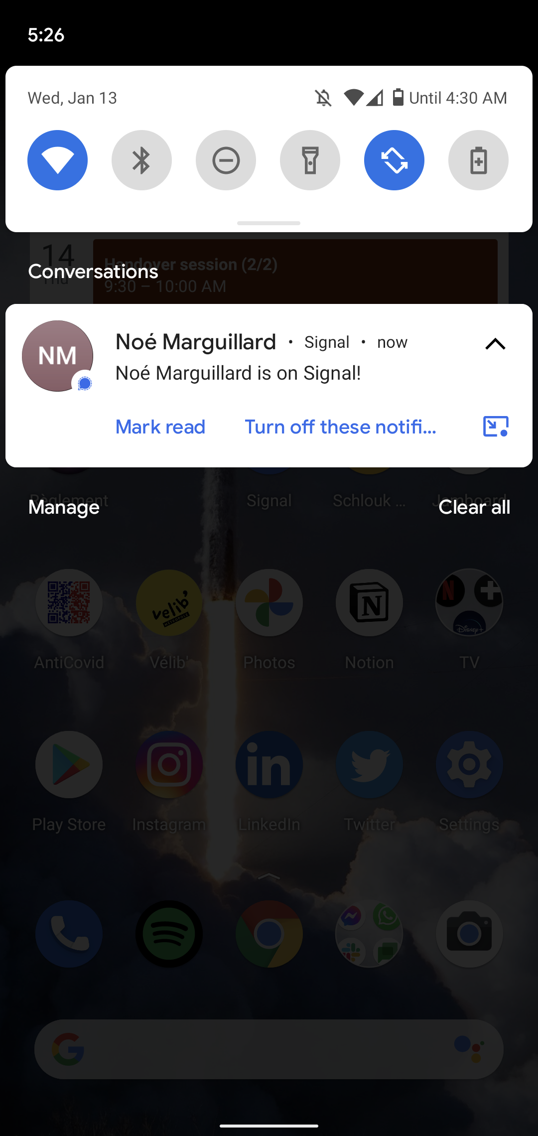 Signal screenshot 2