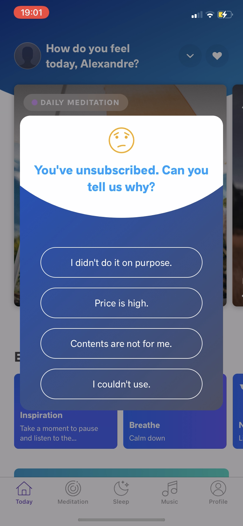 Meditopia screenshot 1