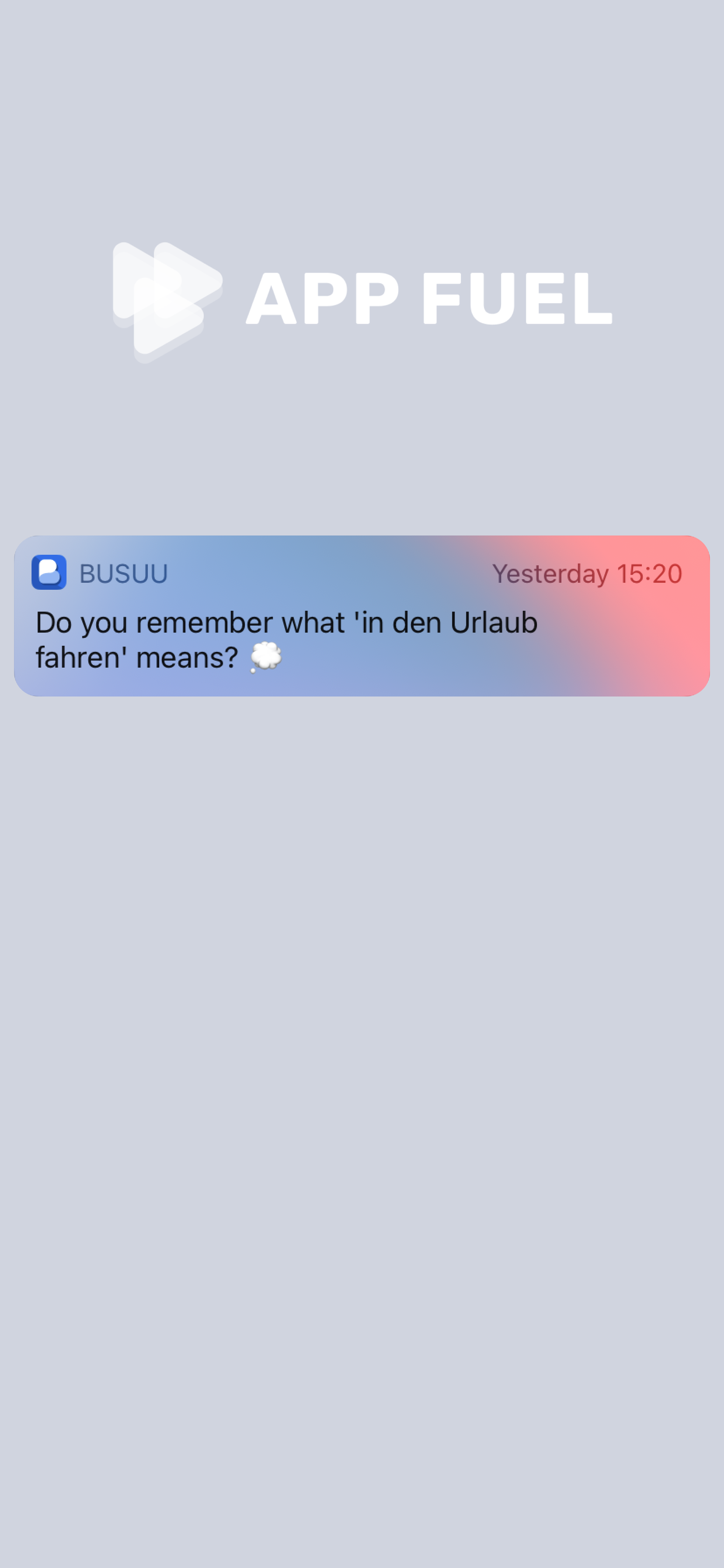 Busuu screenshot 1