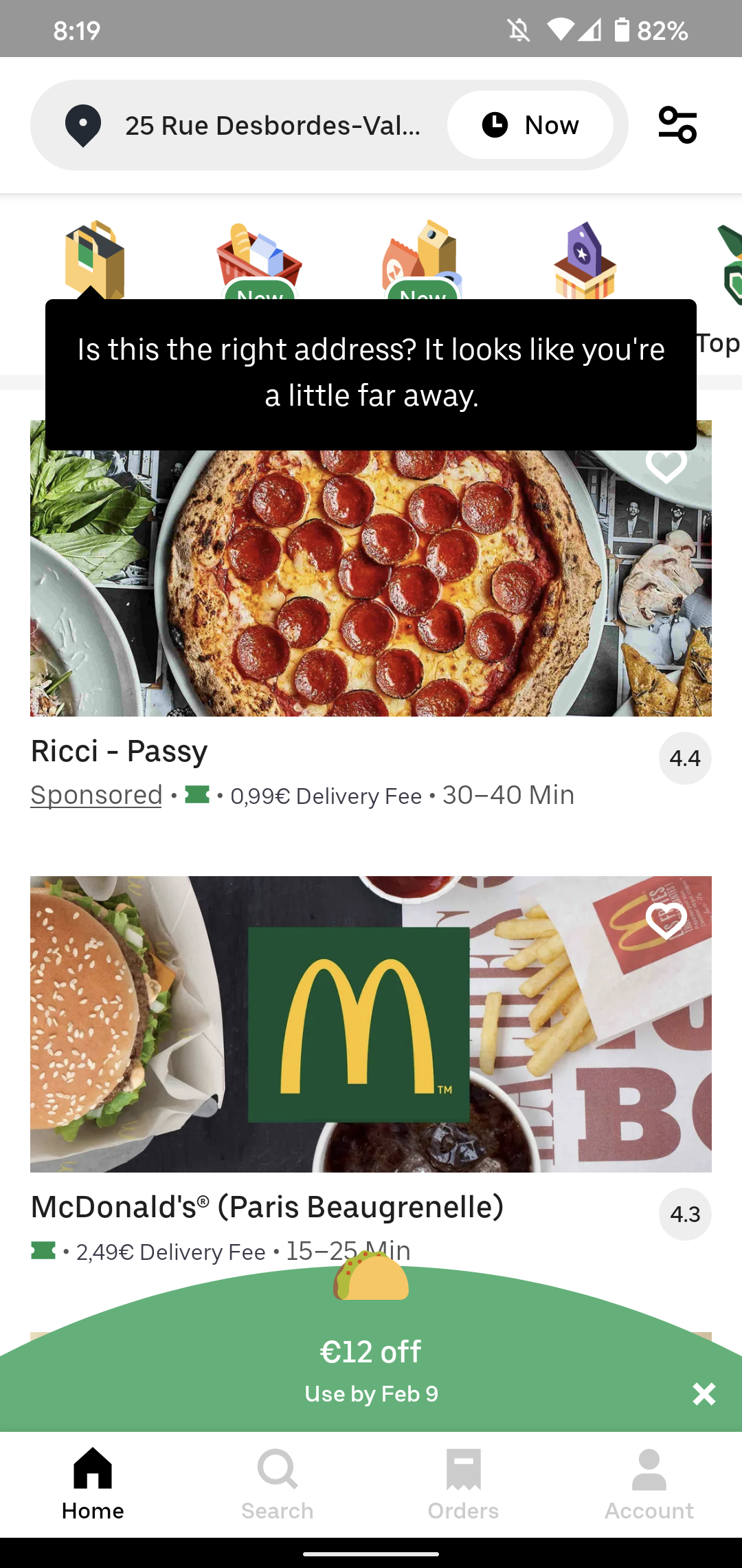 Uber Eats screenshot 3