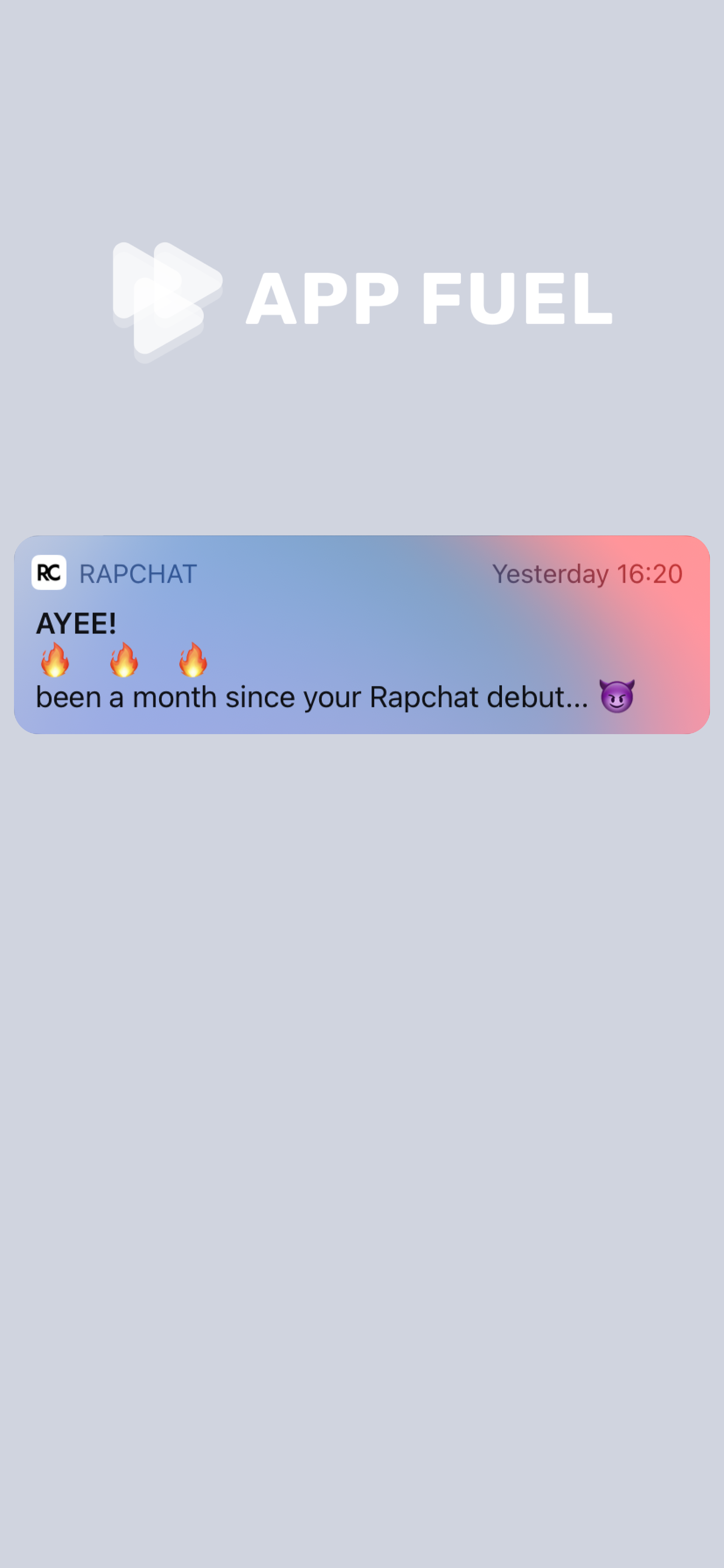 Rapchat screenshot 1
