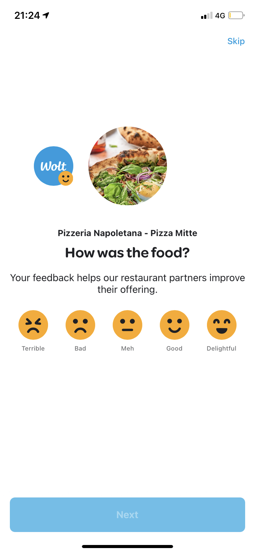 Wolt - Buying something - Screen 19