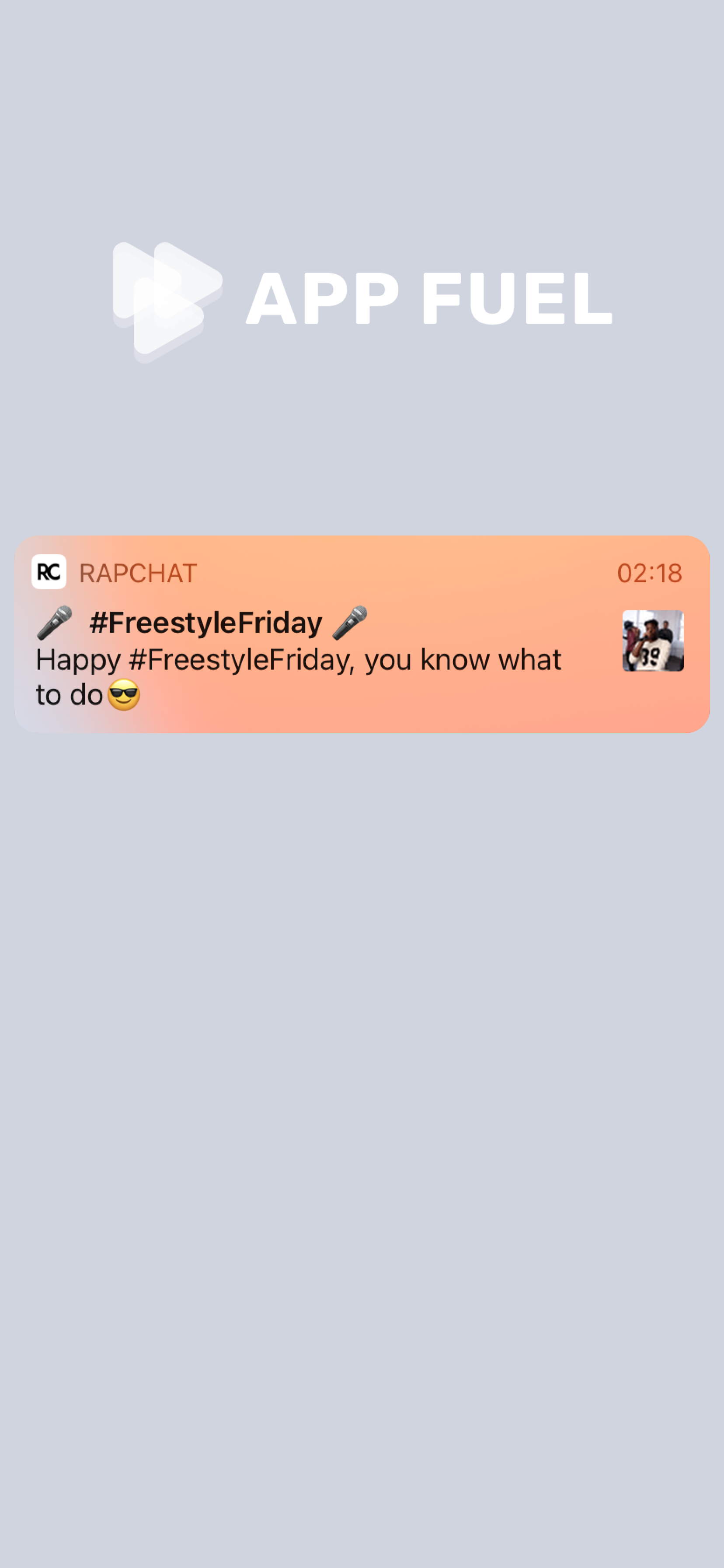 Rapchat screenshot 1