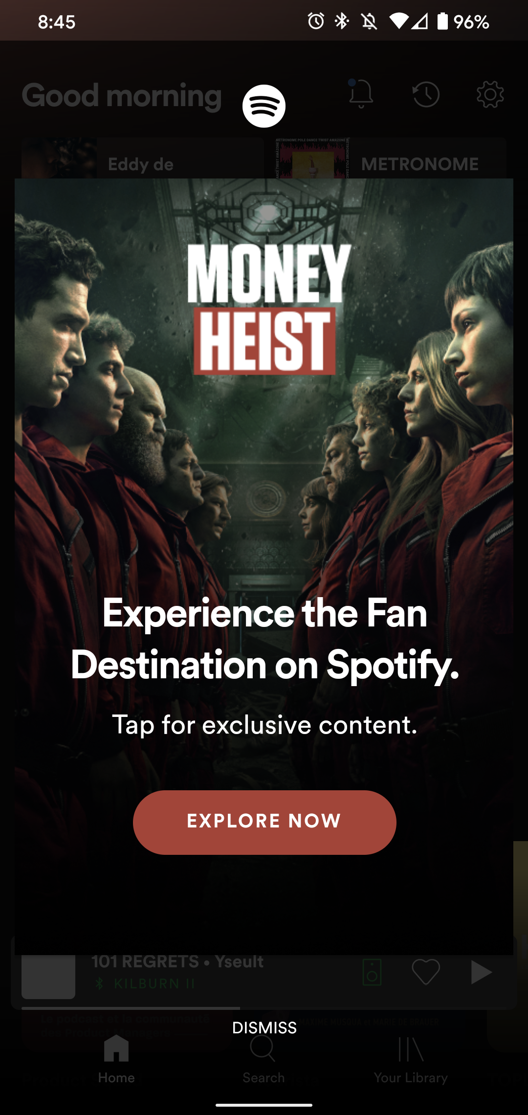 Spotify screenshot 1