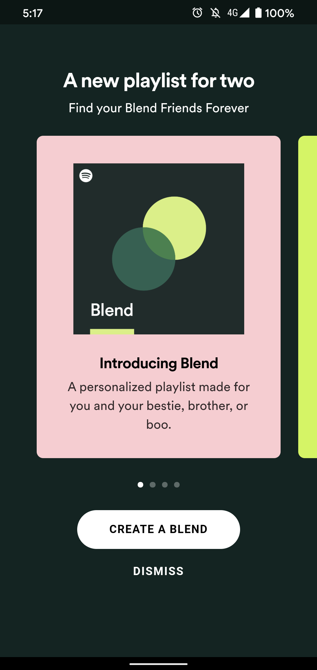Spotify screenshot 1