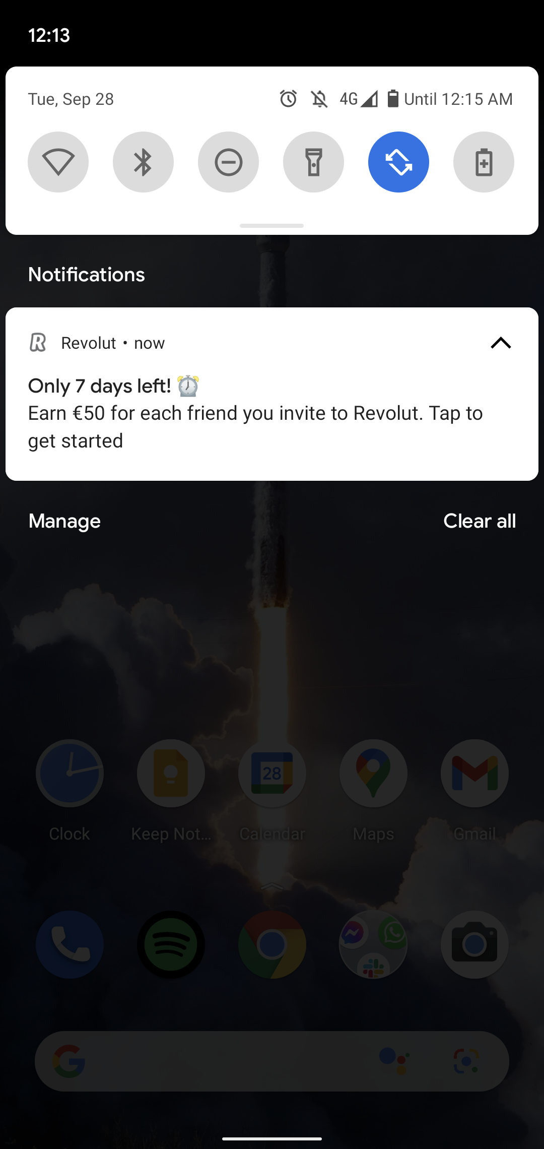 Revolut screenshot 1