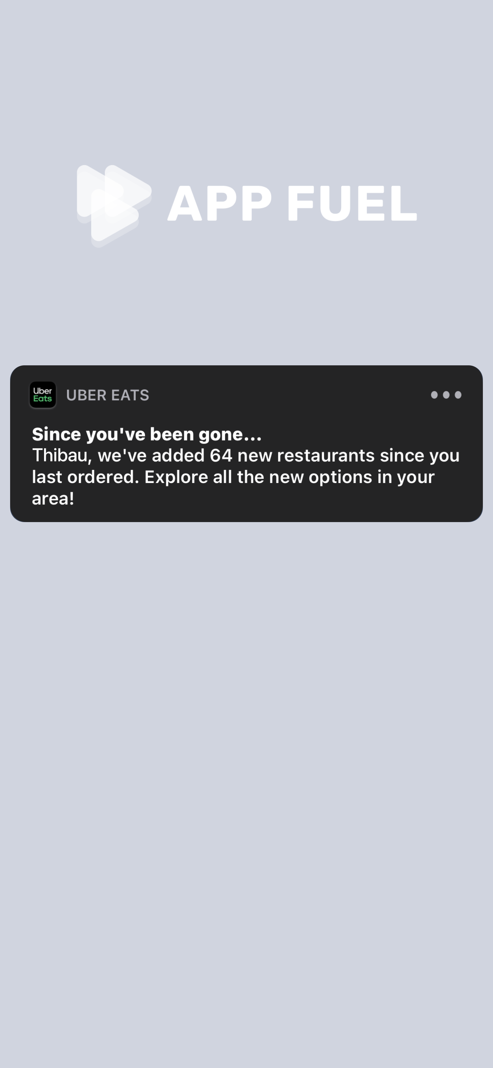 Uber Eats screenshot 1
